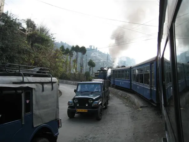 The toy steam train, Darjeeling.