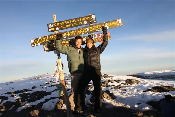 We made it to the roof of Africa