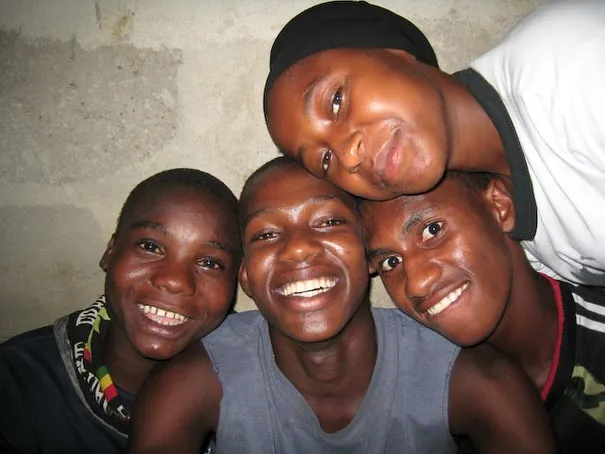 Titus, Godfrey, Sada and Frankie