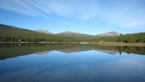 Maligne Lake in Jasper National Park