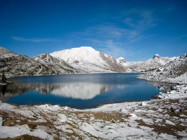 One of the many Lakes in the Skoki Valley, Banff National Park