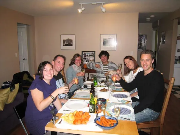 Back in Vancouver just in time for Thanksgiving dinner