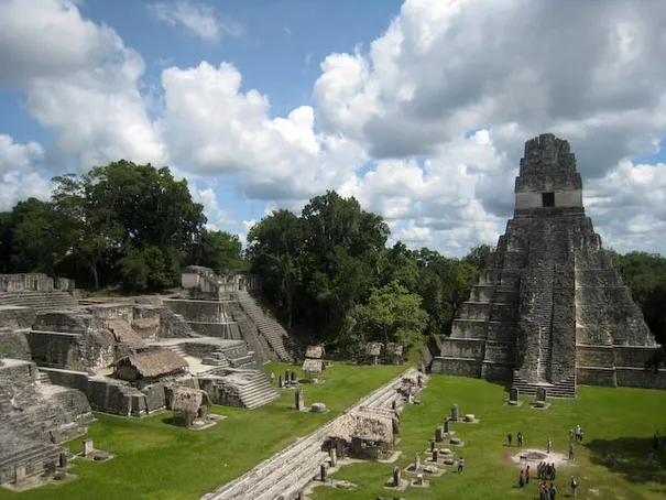 The Mayan ruins of Tikal, Guatemala. They filmed some scenes for Return of the Jedi here