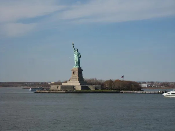 Lady Liberty as seen from the Staton Island ferry