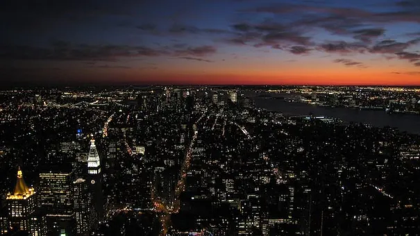 The transformation of the city was worth the wait at the top of the Empire State