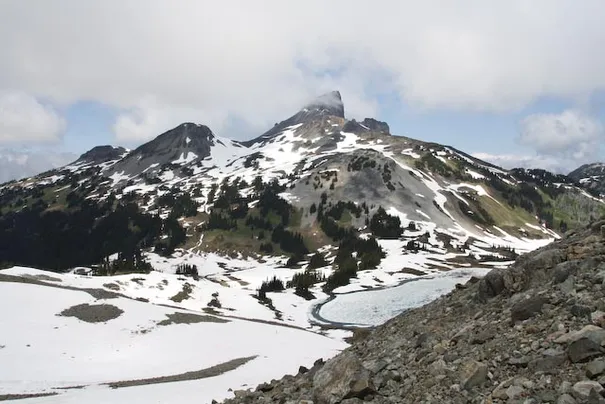 The other attraction of Garibaldi Provincial Park. The Black Tusk, which is the next trip to Garibaldi