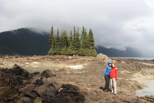 Hannah and Robyn by Garibaldi Lake