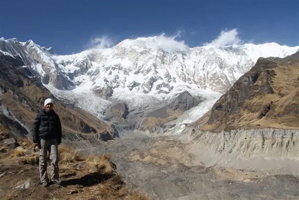 Some of the 360 degree panoramic views at Annapurna Base Camp
