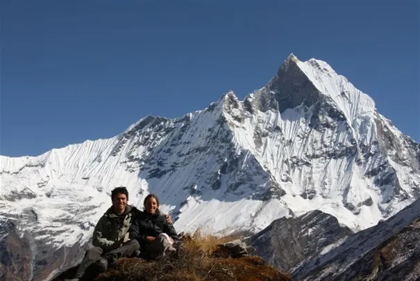 Robs and Glen from Annapurna Base Camp