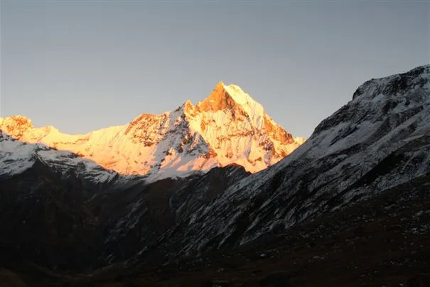 Sunrise from Annapurna Base Camp