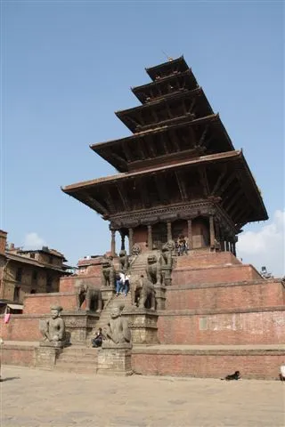 The tallest temple in Nepal, Baktapur