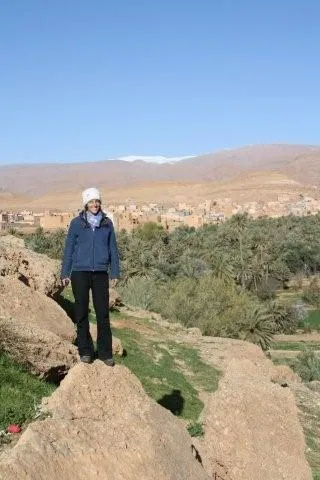 On the way to explore Todra Gorge, Tinerhir.