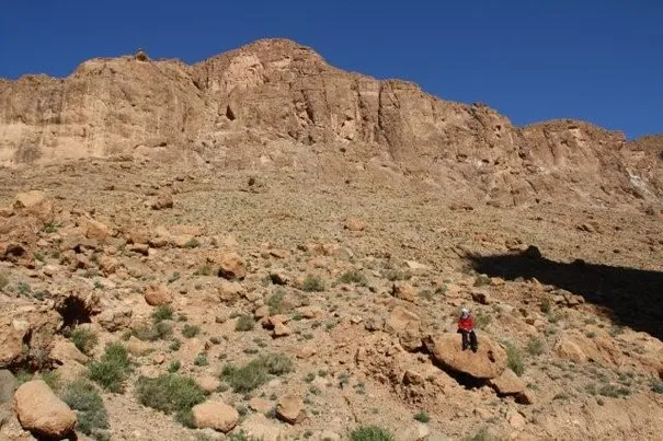 The start of our 3-hour circuit around the Todra Gorge.