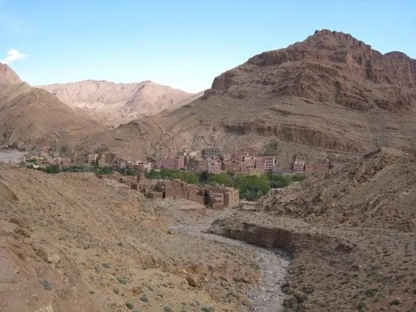 One of many villages found in the Gorge.