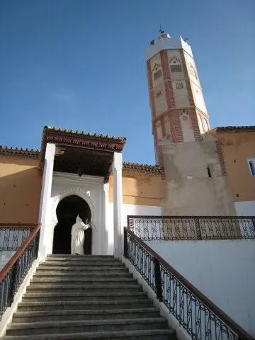 Prayer time at the Mosque, Chefchaouen.