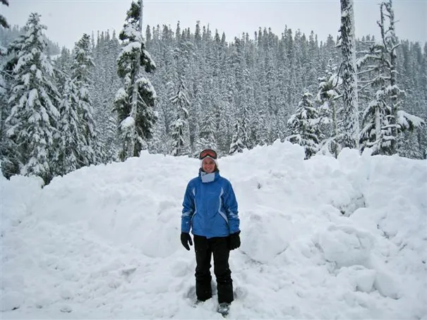 We had some of the best snow we will ever experience in Mt Baker. 17 inches of fresh powder fell over the two days we were there.