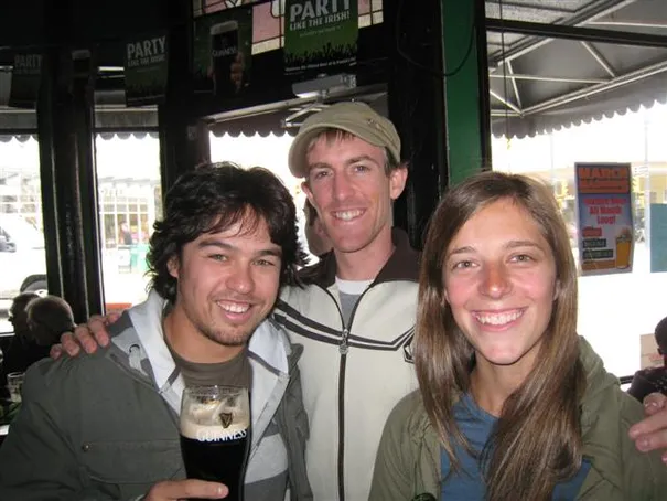 Glen, Jonesy and Robyn out for St Patricks day. Mmmmmm, Guinness!