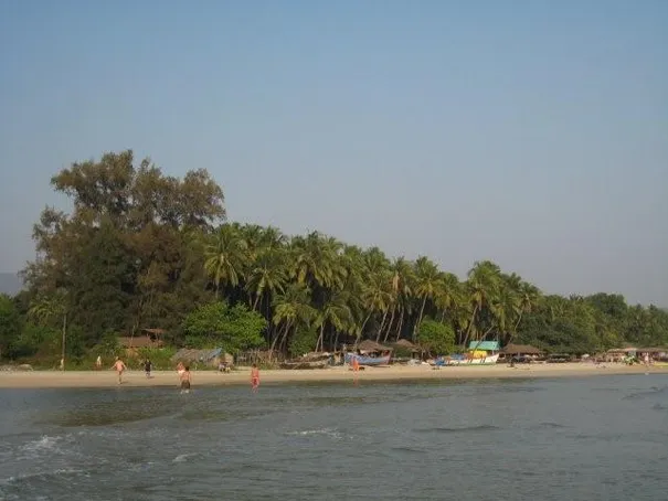 Palolem Beach, one of the more beautiful of the bunch, Goa India.