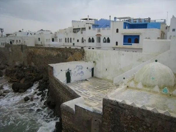 The coastal town of Asilah. 