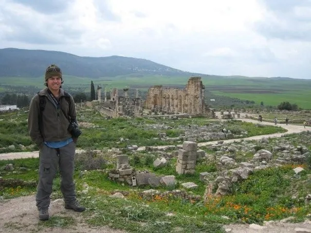 The impressive Roman ruins of Volubilis, Meknes.