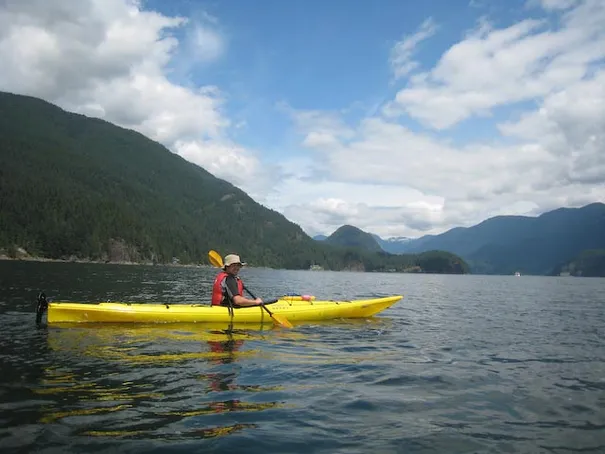 Glen out on the water